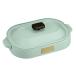 Toffy/tofi- compact плита K-HP1 ( бледный aqua ) flat поверхность takoyaki 1 человек 2 человек 3 человек для маленький размер ... жизнь pa-te