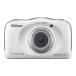 Nikon цифровая камера S33 водонепроницаемый 1317 десять тысяч пикселей S33 белый S33WH
