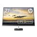 HP монитор 27 дюймовый дисплей полный HD разрешение 1920x1080 LED IPS panel высота настройка угол настройка VESA/ Direct 