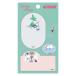  Moomin da ikatto клейкий лист зеленый Gakken стойка полный ... симпатичный взрослый Note блокнот память маленький [01] ( всего 1100 иен и больше . покупка возможно )