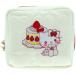  Hello Kitty стеганое полотно сумка клубника торт с фруктовой начинкой Heart type очарование есть макияж симпатичный Sunstar канцелярские принадлежности [01] ( всего 1100 иен и больше . покупка возможно )