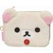  Rilakkuma мягкая игрушка чехол для пропуска ko Rilakkuma лицо брелок для ключа есть soft боа производства чехол для проездного билета IC карта посещение школы ходить на работу [02] ( всего 1100 иен и больше . покупка возможно )