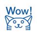  фрикцион штамп wao синий blue одиночный цвет кошка . если сделать гаснет печать с чернилами используя порез . блокнот декоративный элемент симпатичный Pilot [01] ( всего 1100 иен и больше . покупка возможно )