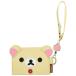  Rilakkuma катушка есть чехол для пропуска ko Rilakkuma растягивать . с ремешком чехол для проездного билета IC карта посещение школы ходить на работу [02] ( всего 1100 иен и больше . покупка возможно )
