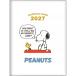 [2027 год версия ] блокнот Snoopy A6 man s Lee месяц промежуток блок понедельник шесть . белый симпатичный Sunstar канцелярские принадлежности [01] ( всего 1100 иен и больше . покупка возможно )