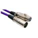 CLASSIC PROʥ饷åץ XLR᥹-XLR(ޥ) MIX030 Purple ޥ֥ 3m XLRΥ