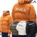  стандартный товар RVCA мужской Roo ka с хлопком жакет BE042-767 RVCA PUFFER JACKET жакет BE042767 с хлопком Logo принт US размер LUKA бренд 2024