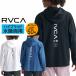 RVCA SPORT Roo ka вода суша обе для мужской длинный рукав Surf футболка Zip выше Parker Rush Guard UV cut UPF50+ BG041-852 выгоревший на солнце участок меры ультрафиолетовые лучи BG041852