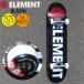 a... стандартный товар детский ELEMENT Element скейтборд Complete конечный продукт комплект размер 7.375 дюймовый BC027-439 BLAZIN черный чёрный Kids скейтборд 