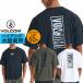 VOLCOMvoru com Volcom вода суша обе для мужской короткий рукав Rush Guard Surf футболка UV cut +UPF50 VLY261016 VERTICAL LOGO GRAPHIC ультрафиолетовые лучи меры выгоревший на солнце участок предотвращение 