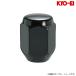 ʻ 饰ʥå 60ơѡ ޥ 21HEX M12P1.5 1pc ֥å / Lug Nut (101SB) KYO-EI