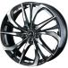 �Ŀ���ľ���� �쥪�˥�TE 20x8.5 5H 114.3 +45 �ѡ���֥�å��ߥ顼���å� / 20����� �ۥ�����1�� LEONIS TE Weds �����å�
