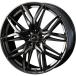 �Ŀ���ľ���� �쥪�˥�LM 19x8.0 5H 114.3 +43 �ѡ���֥�å��ߥ顼���å�/������ȥå� / 19����� �ۥ�����1�� LEONIS LM Weds �����å�