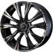 �l����� ���I�j�XVR 16x6.5 5H 100 +42 �p�[���u���b�N�~���[�J�b�g/�`�^���g�b�v / 16�C���` �z�C�[��1�{ LEONIS VR Weds �E�F�b�Y