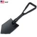  the US armed forces type three . spade case attaching black folding folding carrying mobile camp outdoor shovel Survival game airsoft military item 