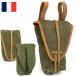  Франция армия парусина кожа tool сумка неиспользуемый товар BP155NN. армия French Army BAG сумка портфель compact маленький размер маленький хлопок linen