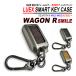  Wagon R Smile MX81S / MX91S "умный" ключ кейс цинк сплав кожа высокое качество Suzuki 4 кнопка . покупка 