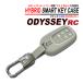  Odyssey RC5 "умный" ключ кейс силикон ABS hybrid структура цинк сплав брелок для ключа чехол для ключей 5 кнопка . покупка 