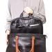  wistaria .. equipment collaboration | bag in business bag AIR MODEL men's SEAL waterproof original leather made in Japan 