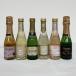 g-006 пробный маленький бутылка 6 вида комплект nonalcohol Sparkling маленький бутылка 6шт.@ вино шампанское праздник вечеринка - подарок 