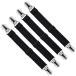 LIHAO futon clip sheet clip gap prevention quilt fixation clip ironing board cover clip adjustment possibility black 4 pcs insertion 