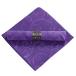 YiyiLaija card table napkin hotel restaurant napkin ring none deep purple 4 pieces set 