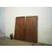 yuA0990*[H86cm×W40cm]×2 листов * ретро тест ... старый из дерева двустворчатая дверь * старый двери дверь маленькое окно магазин инвентарь маленькое окно рама Cafe кофейня материалы . материал Vintage A.1