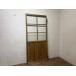 taA1185*[H183cm×W85,3cm]* античный *.... стекло. старый из дерева дверь * старый двери волна стекло дверь ворота преобразование магазин инвентарь retro M двор 