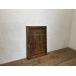 taA1441*(1)[H83cm×W58cm]* Vintage * маленький ... старый из дерева дверь * старый двери ворота маленькое окно рама . материал материалы retro lino беж .nL двор 