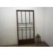 taB0551*(6)[H181,5cm×W90cm]* античный * ценный . дизайн. большой старый из дерева стекло дверь * старый двери раздвижная дверь рама вход дверь старый дом в японском стиле блок дом M сосна 
