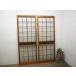 taB0869*(2)[H180cm×W67,5cm]×2 листов * Showa Retro . тест ... большой старый из дерева стекло дверь * старый двери раздвижная дверь старый дом в японском стиле воспроизведение блок дом мир современный M сосна 