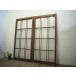taC0887*(2)[H138cm×W67cm]×2 листов * античный * тест ... есть старый дерево рамка-оправа стекло дверь * старый двери раздвижная дверь окно рама старый дом в японском стиле воспроизведение Showa Retro старый мебель L внизу 