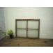 taD0139*[H65,5cm×W81,5cm]* ретро тест ... старый дерево рамка-оправа стекло дверь * старый двери раздвижная дверь рама Akira . брать . старый дом в японском стиле старый мебель античный K внизу 