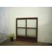 taD0198*[H87cm×W81cm]* античный * тест ... есть старый из дерева стекло дверь * двери окно стекло рама старый дом в японском стиле воспроизведение Cafe кофейня retro магазин инвентарь K внизу 