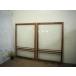 taD0201*(1)[H137cm×W88cm]×2 листов * Showa Retro . тест ... старый дерево рамка-оправа стекло дверь * двери раздвижная дверь рама окно стекло старый дом в японском стиле воспроизведение . материал Vintage L внизу 