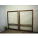 taD0203*(3)[H137cm×W88cm]×2 листов * Showa Retro . тест ... старый дерево рамка-оправа стекло дверь * двери раздвижная дверь рама окно стекло старый дом в японском стиле воспроизведение . материал Vintage L внизу 