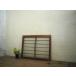 yuD0250*[H63cm×W78cm]* Vintage * ретро старый дерево рамка-оправа стекло дверь * двери раздвижная дверь рама маленькое окно старый мебель старый инструмент магазин инвентарь lino беж .nA внизу 