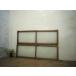 taD0660*[H42cm×W127cm]×2 листов * Vintage * ширина длина размер. старый дерево рамка-оправа стекло дверь * двери раздвижная дверь рама раздел промежуток Ran ma Akira . брать . retro L внизу 