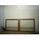 taD0662*(2)[H77,5cm×W92,5cm]×2 листов * Showa Retro . дизайн стекло. старый дерево рамка-оправа стекло дверь * двери раздвижная дверь рама старый дом в японском стиле б/у жилье L внизу 