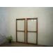 yuD0666*[H103cm×W43cm]×2 листов * Vintage *.... стекло. автомобиль Be . старый дерево рамка-оправа скидка * двери волна стекло дверь Akira . брать . смешанные товары магазин retro A внизу 