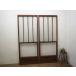 taD0841*(1)[H175,5cm×W69,5cm]×2 листов * симпатичный молдинг стекло. старый из дерева раздвижная дверь * двери стекло дверь рама старый дом в японском стиле воспроизведение retro Vintage M сосна 
