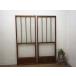 taD0842*(2)[H176cm×W69,5cm]×2 листов * симпатичный молдинг стекло. старый из дерева раздвижная дверь * двери стекло дверь рама старый дом в японском стиле воспроизведение retro Vintage M сосна 