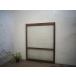 taE0086*(1)[H122cm×W94cm]* Vintage * ретро старый дерево рамка-оправа стекло дверь * двери раздвижная дверь окно стекло рама старый дом в японском стиле блок дом lino беж .nL внизу 