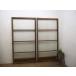taE0198*[H176,5cm×W90cm]×2 листов * замечательный дизайн стекло. старый из дерева стекло дверь * двери раздвижная дверь рама старый дом в японском стиле блок дом retro Vintage M сосна 