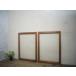 taE0287*(2)[H91cm×W65cm]×2 листов * Showa Retro . дизайн стекло. старый дерево рамка-оправа раздвижная дверь * двери стекло дверь рама окно стекло старый дом в японском стиле Vintage L внизу 