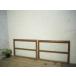taF0030*[H62cm×W88cm]×2 листов * Vintage * ретро старый дерево рамка-оправа стекло дверь * двери раздвижная дверь окно стекло рама старый дом в японском стиле воспроизведение блок дом Cafe . материал L внизу 