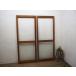 taF0076*(1)[H172cm×W68cm]×2 листов * Showa Retro . дизайн стекло. дерево рамка-оправа стекло дверь * двери раздвижная дверь рама окно стекло б/у жилье Vintage M сосна 