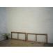 yuF0443*[H35(34,5)cm×W82(81)cm]×2 листов * Vintage * ретро маленький дерево рамка-оправа стекло дверь * двери раздел промежуток Ran ma маленькое окно Akira . брать . старый дом в японском стиле воспроизведение A внизу 