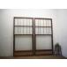 taF0606*(1)[H176,5cm×W89,5cm]×2 листов * Showa Retro . тест ... старый дерево рамка-оправа стекло дверь * двери раздвижная дверь рама мир . мир современный Vintage M сосна 