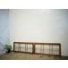 yuG0163*(1)[H41cm×W88cm]×2 листов * Vintage * ретро тест ... старый дерево рамка-оправа стекло дверь * двери раздвижная дверь маленькое окно рама Akira . брать . мир . старый дом в японском стиле A внизу 